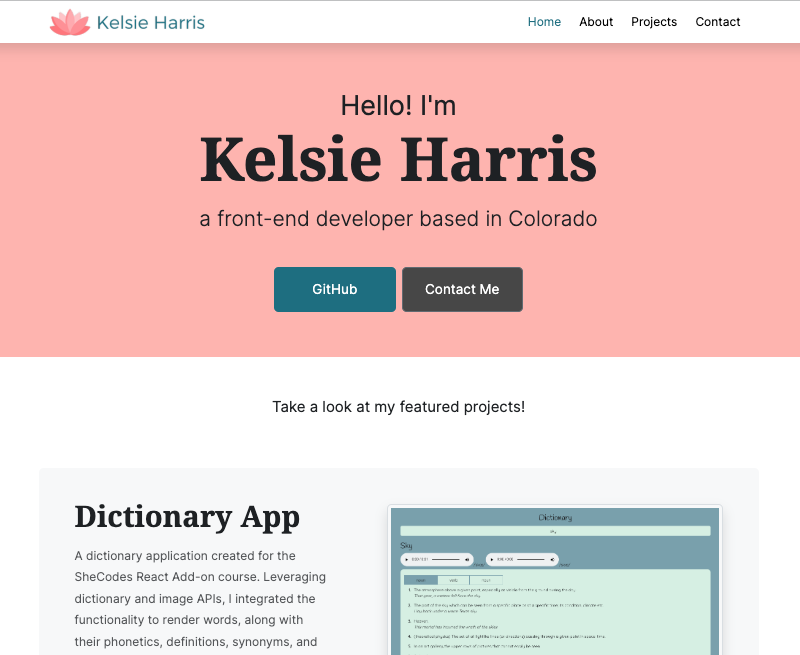 Portfolio Website