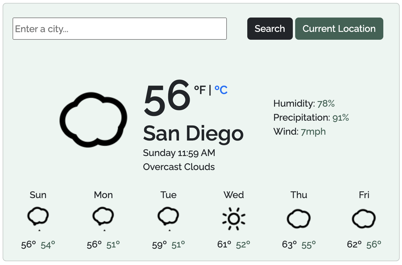 Weather App